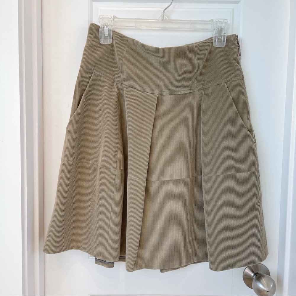 Brunello Cucinelli corduroy skirt
